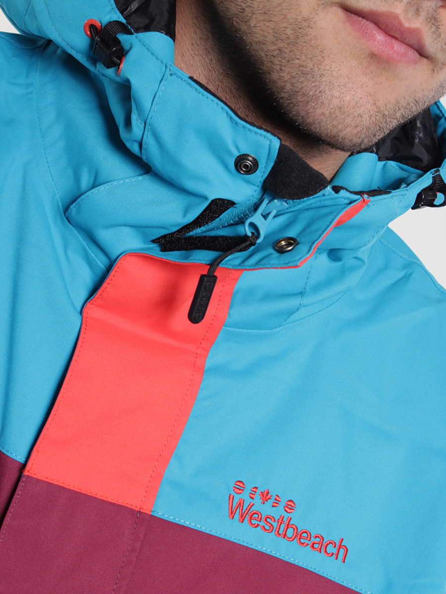 Mens Westbeach snowboard jacket Maverick (sinatra blue)