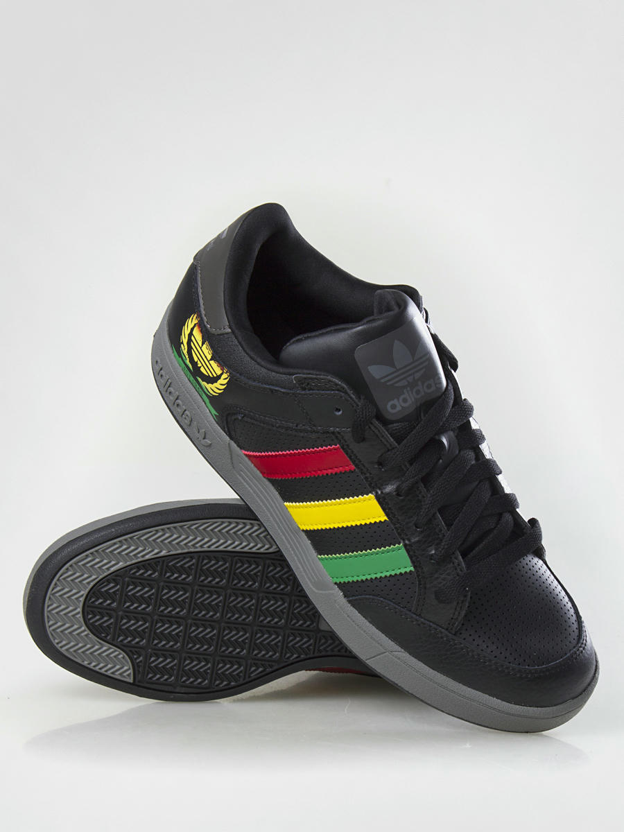 adidas shoes Varial Low red yellow black black sun unired