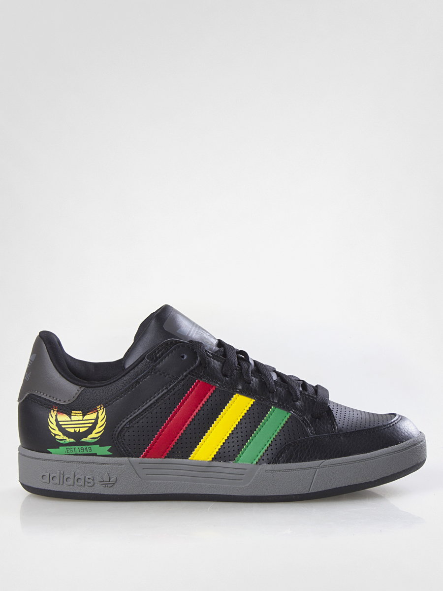 adidas shoes Varial Low red yellow black black sun unired