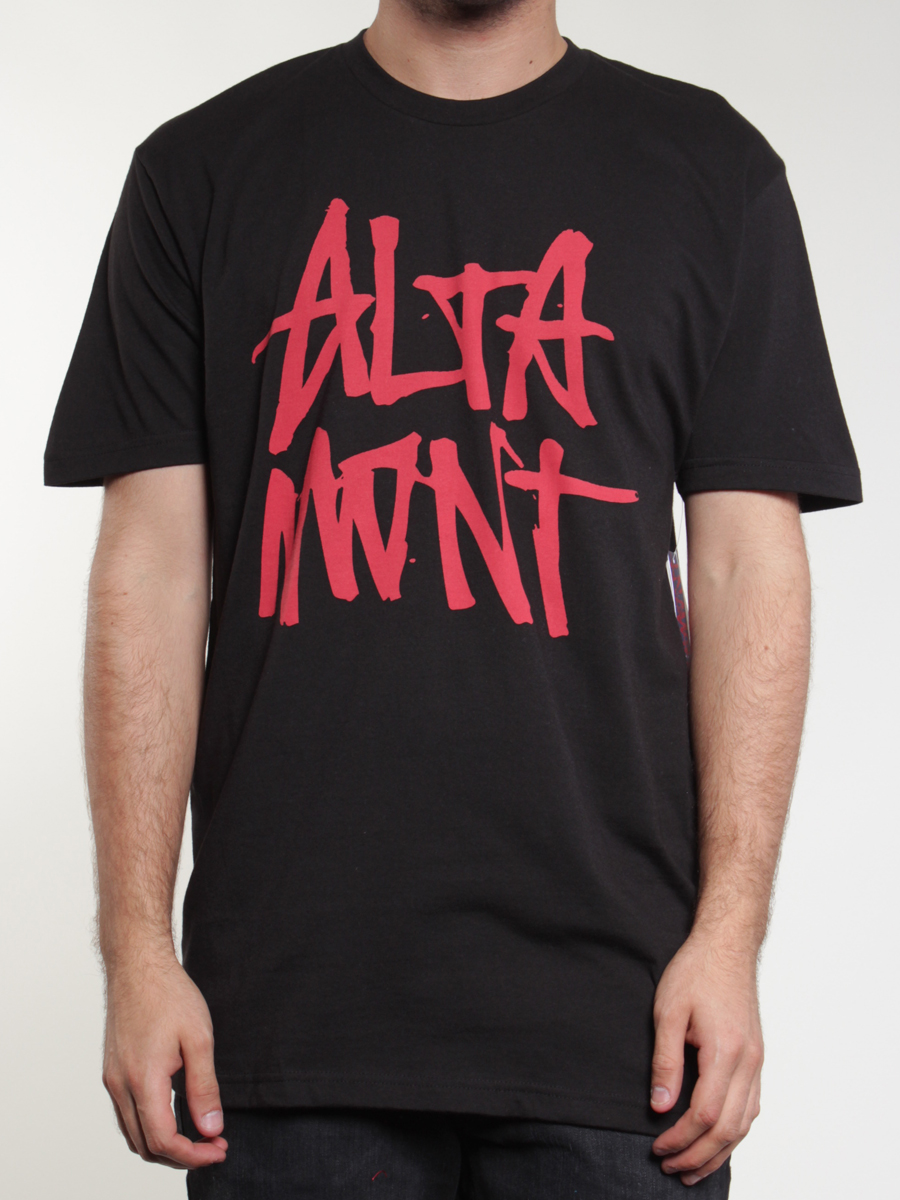 Altamont T-shirt Stacked Basic (blk/red)