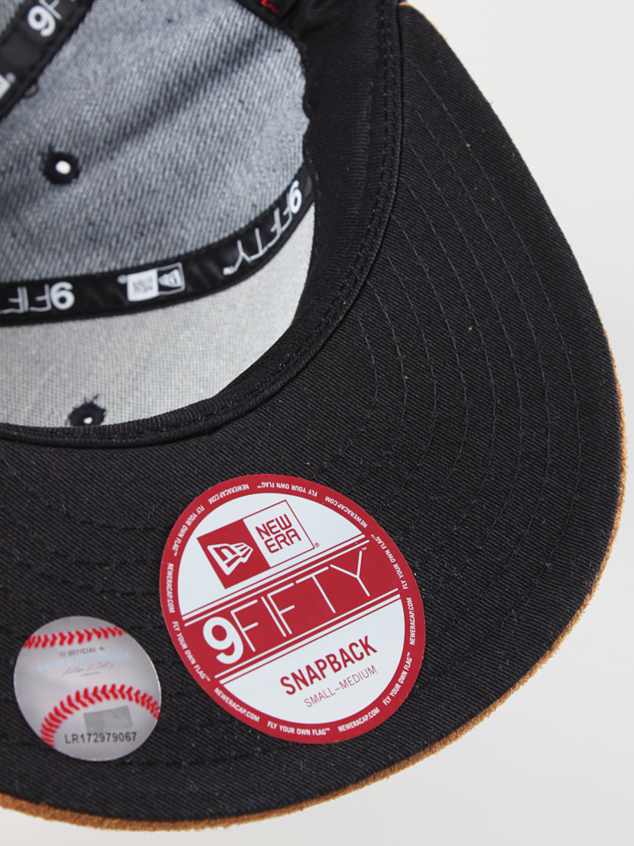 New Era Cap Denim Suede Atlbra Zd Nvy Brn