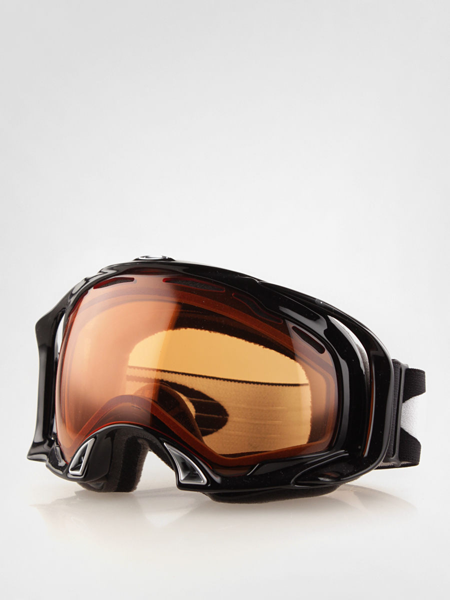 Oakley goggles Splice Snow (jet black/persimmon)