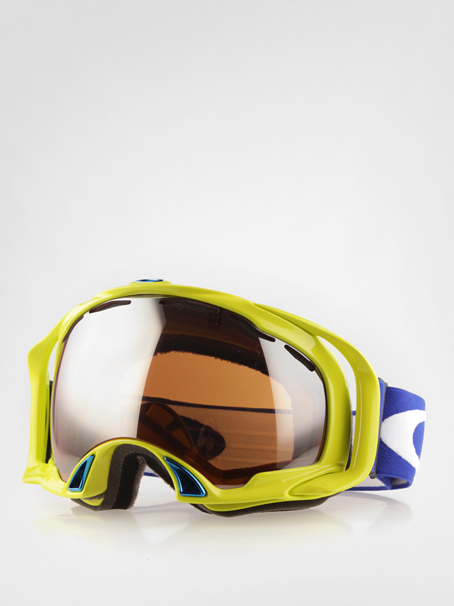 Oakley goggles Splice Snow (lightning green w/blk irid)