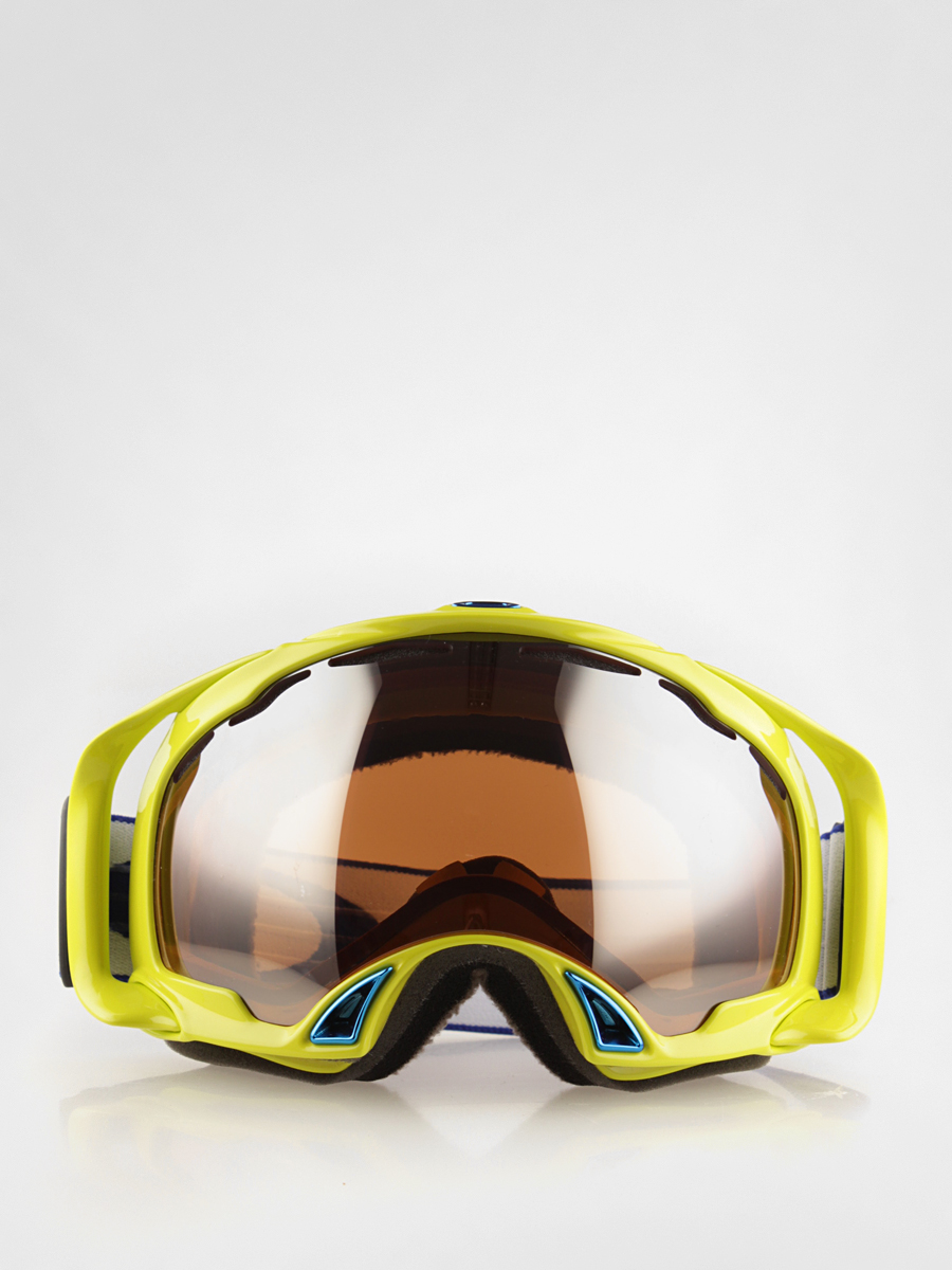 Oakley goggles Splice Snow (lightning green w/blk irid)