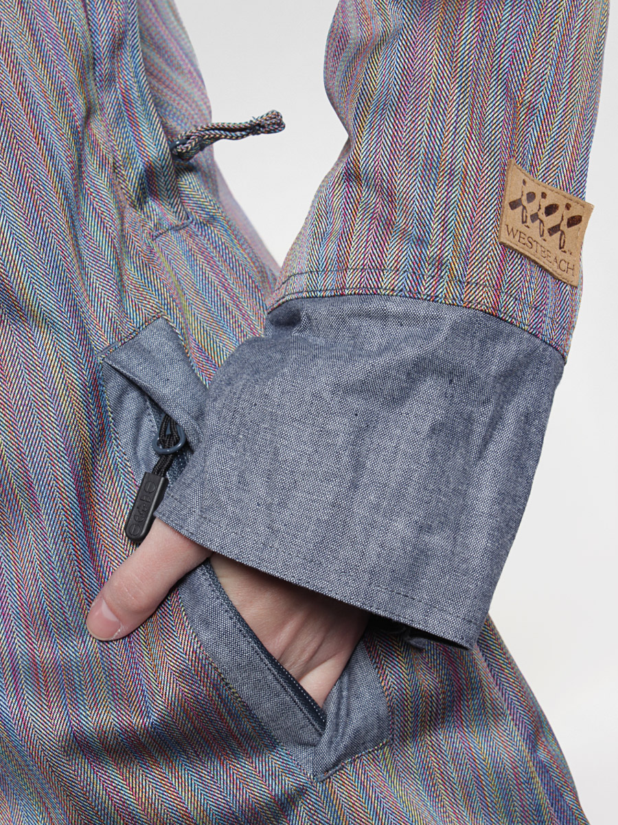 Womens Westbeach snowboard jacket Caprice (rainbow)