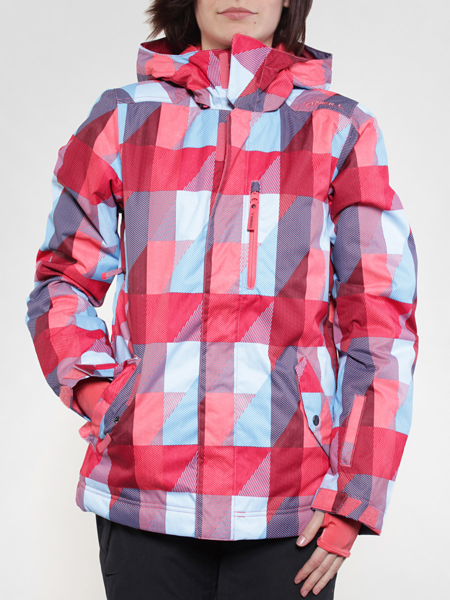 Womens O'Neill snowboard jacket Cats Eye (red)