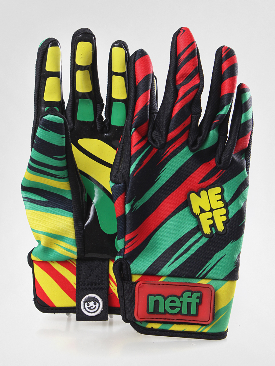 Neff gloves Chameleon Pipe (rasta)