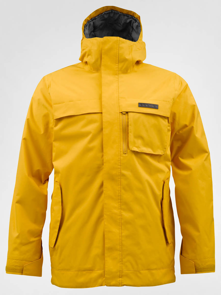 Mens Burton snowboard jacket Poacher (saffron)