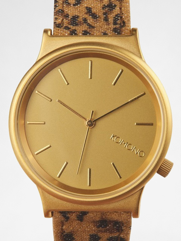 Komono Watch Wizard - multicolor (leopard)