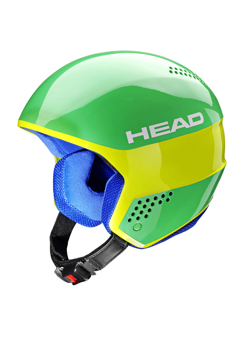 Head helmet Stivot Race yellow, green (apple) 320312