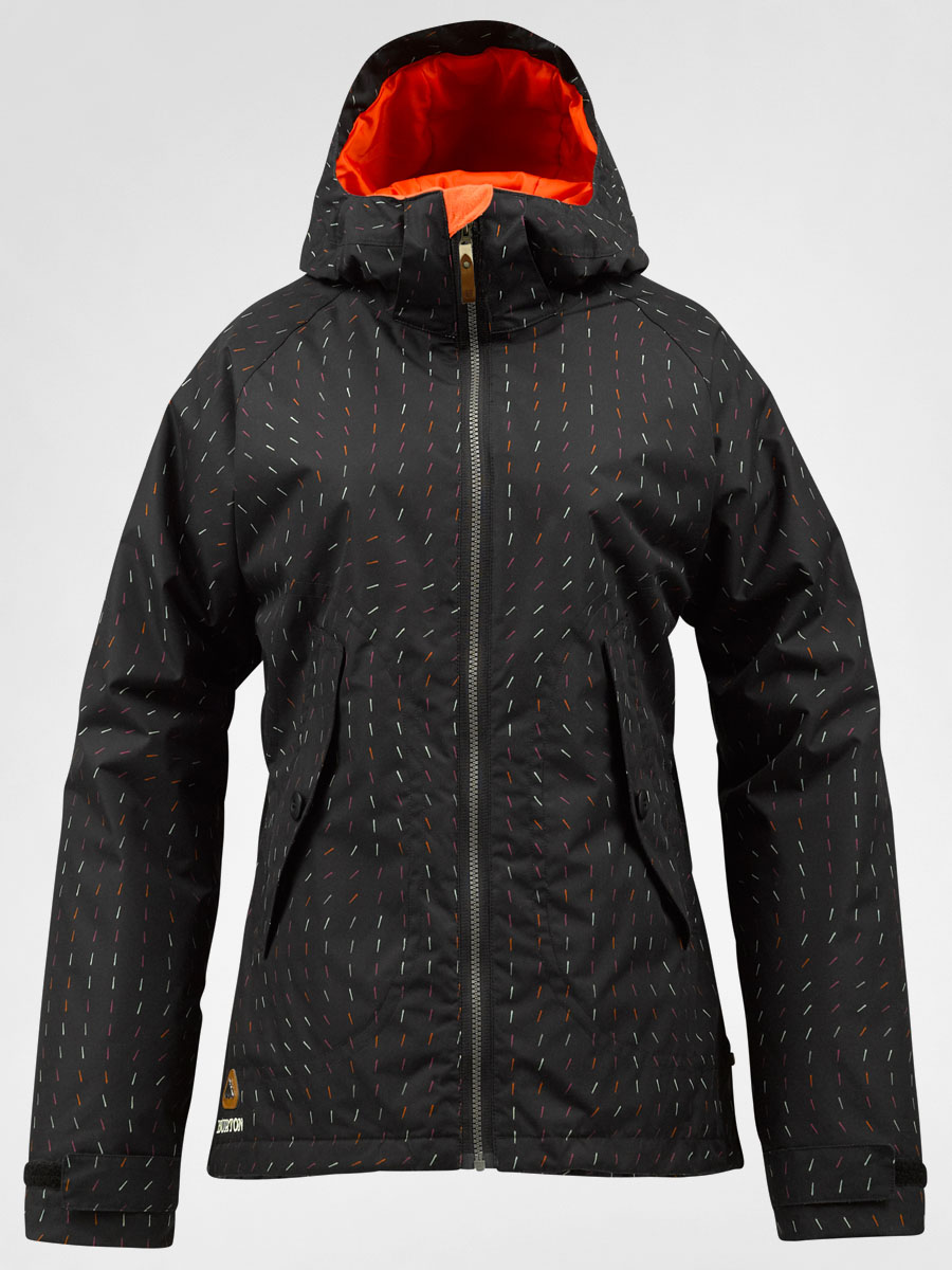 Womens Burton snowboard jacket Logan (blk morph)