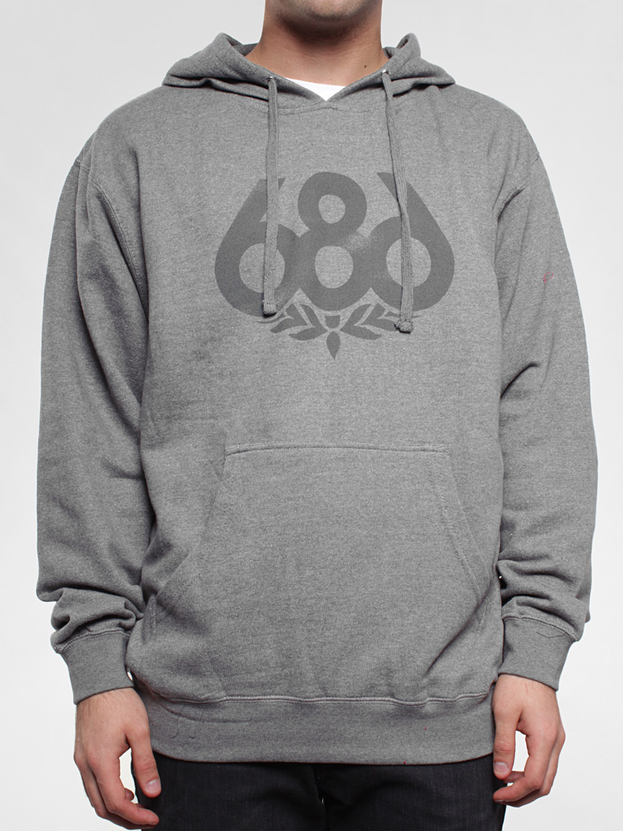 686 sweatshirt Wreath Heathered Pullover Hoody (gun)