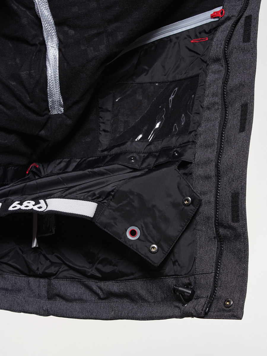 Mens 686 snowboard jacket Reserved M 65 Ins Twill Denim (blk)