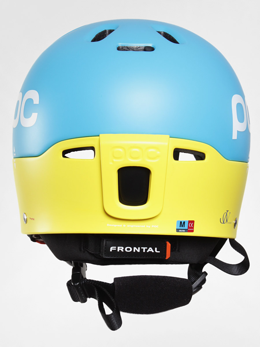 Mens POC helmet Frontal (blue/yellow)