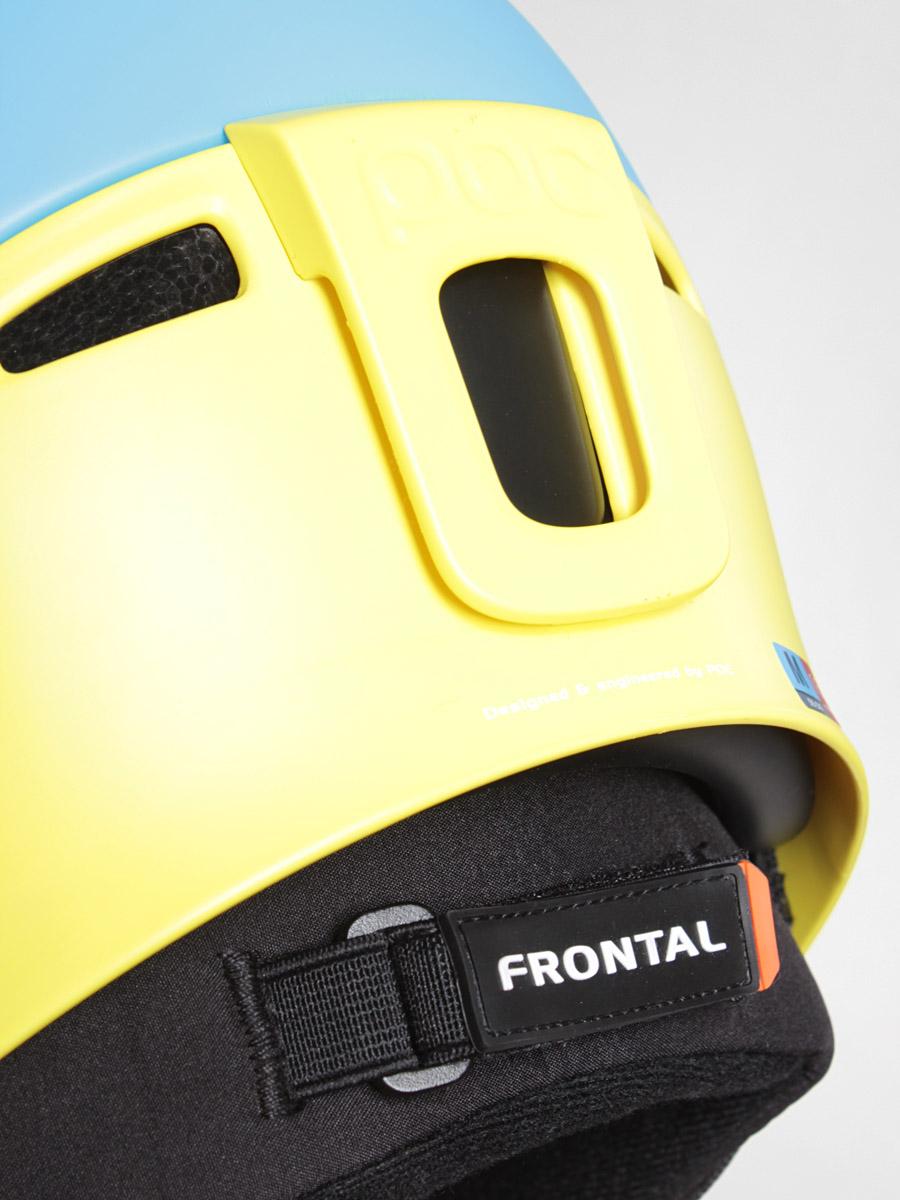 Mens POC helmet Frontal (blue/yellow)