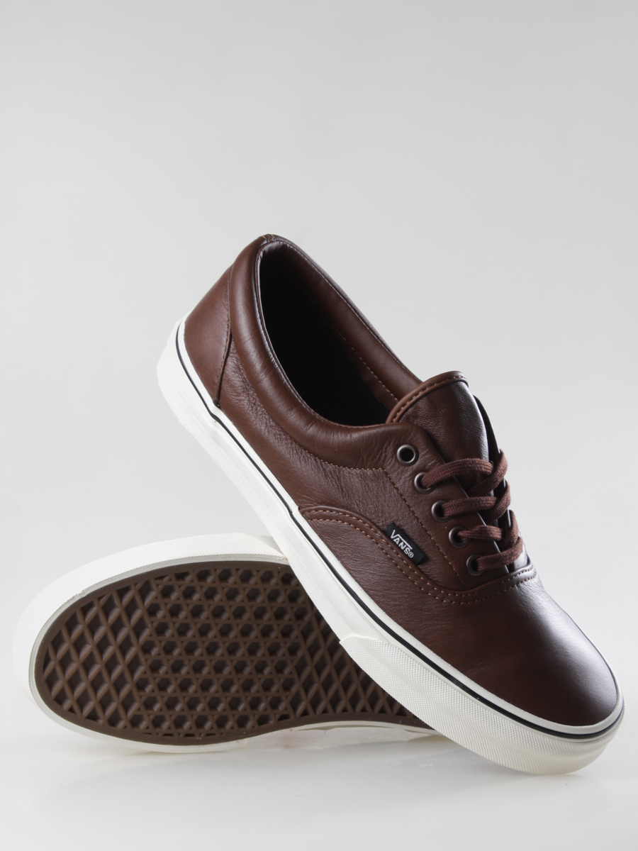 Vans shoes Era (aged leather/brw)