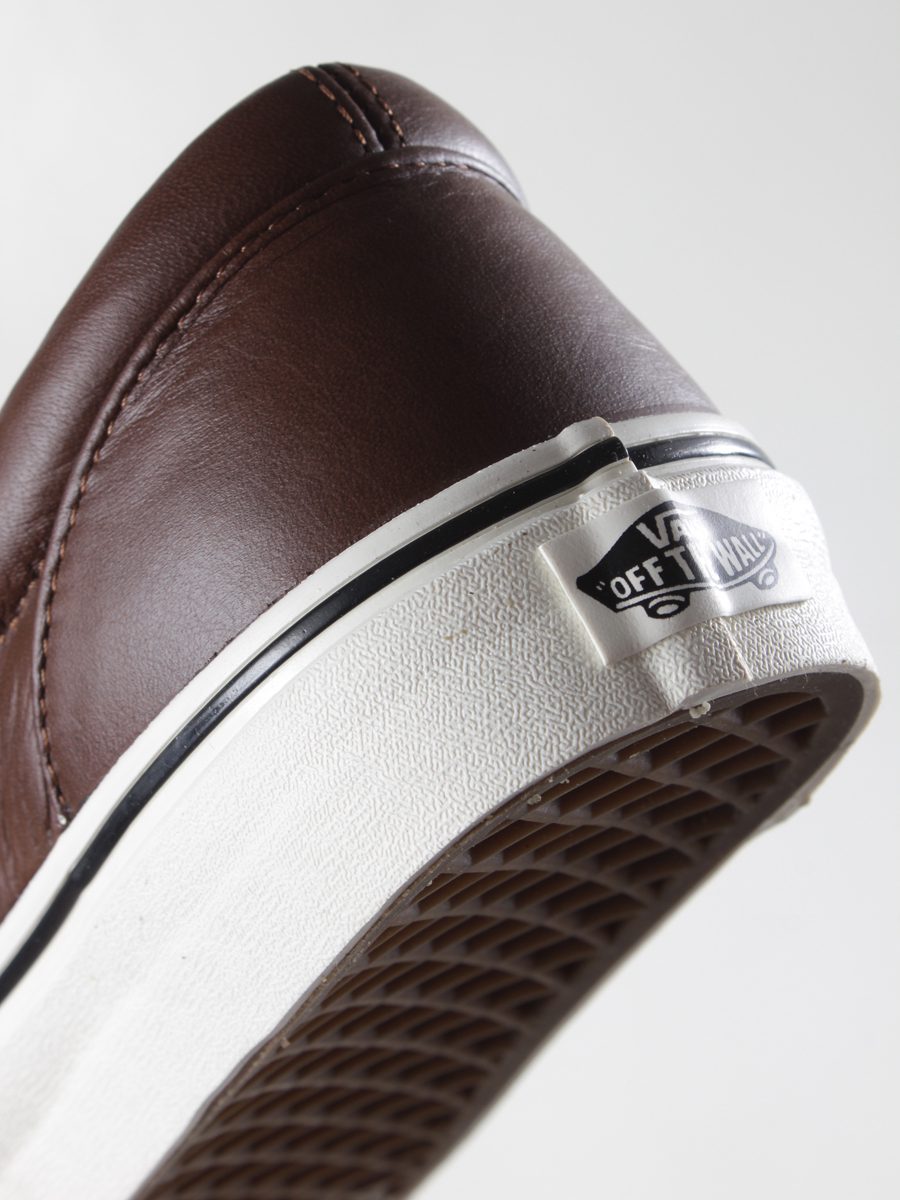 Vans shoes Era (aged leather/brw)