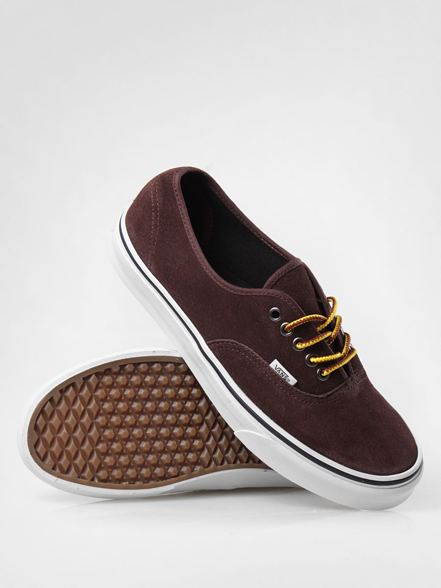 Vans shoes Authentic red (hiker suede/chocolate/brown)