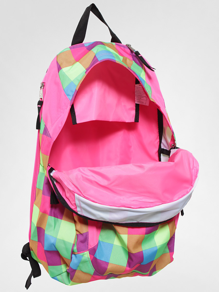 JanSport backpack Wasabi (flrscntblckchck)
