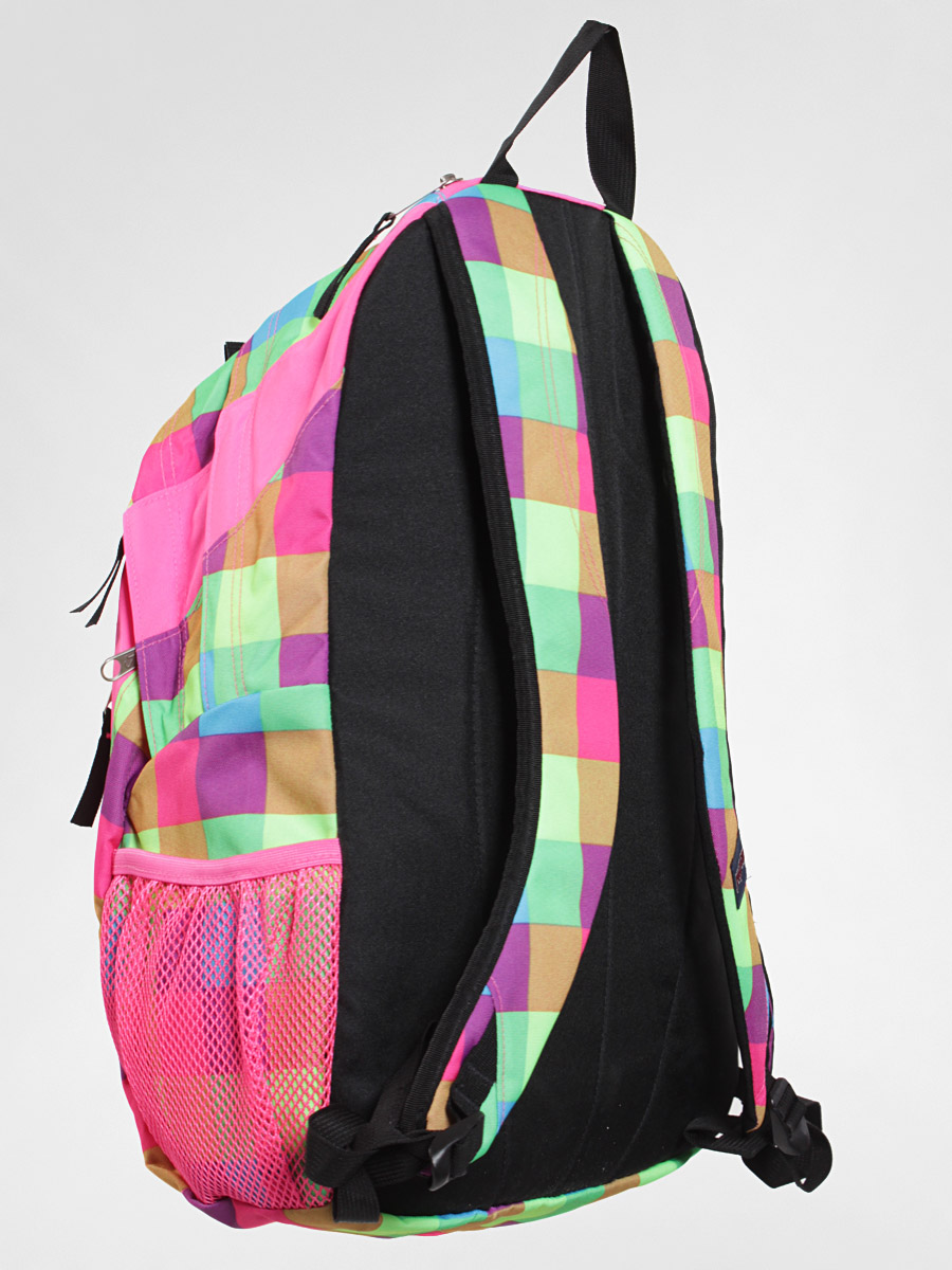 JanSport backpack Wasabi (flrscntblckchck)