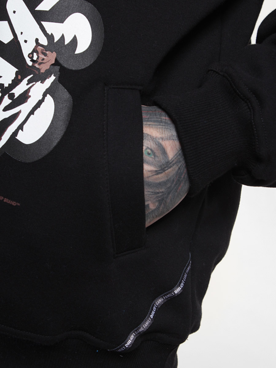 Diil Gang sweatshirt Hempszop HD (black)