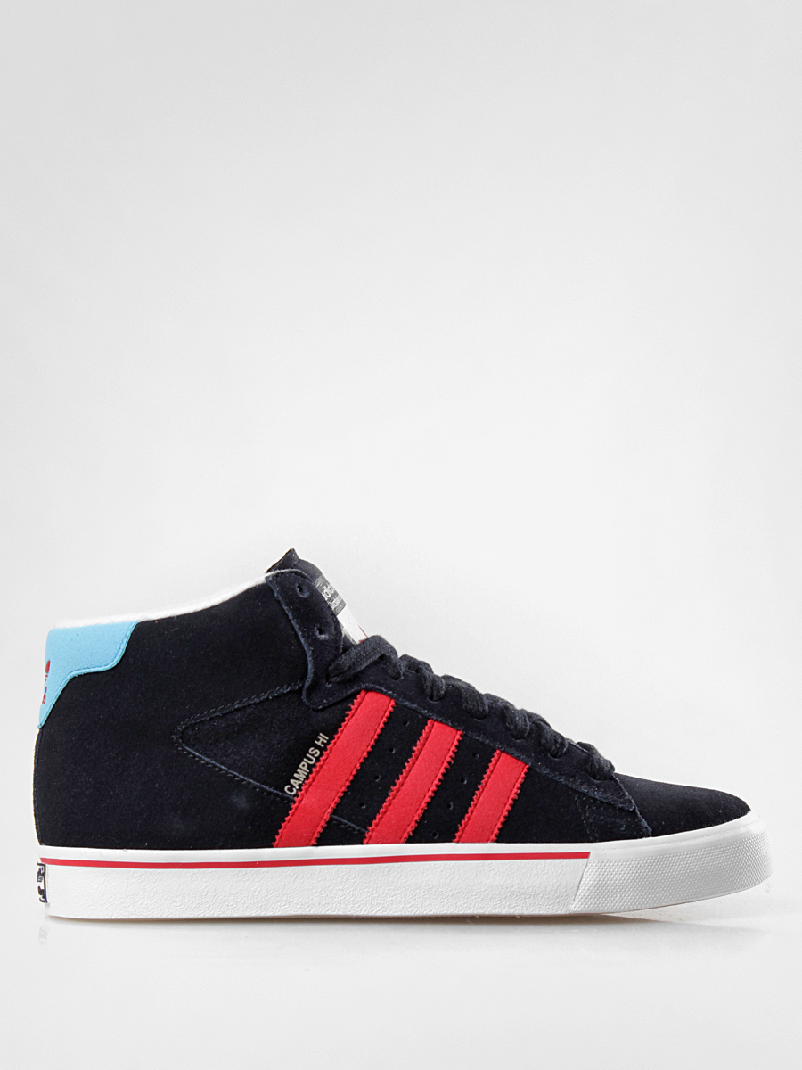 adidas shoes Campus Vulc Mid G65599 (black/viveed/lgaqua)