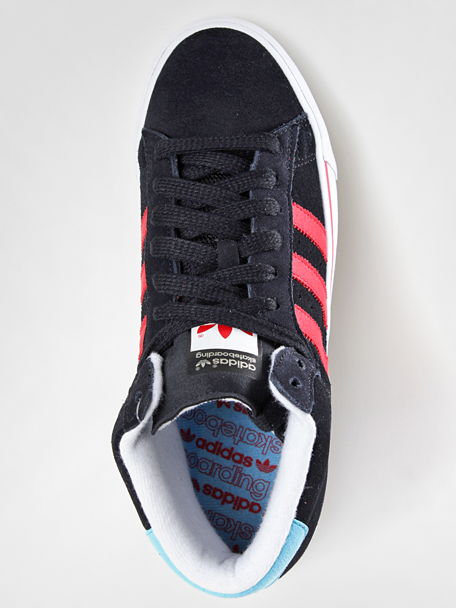 adidas shoes Campus Vulc Mid G65599 (black/viveed/lgaqua)