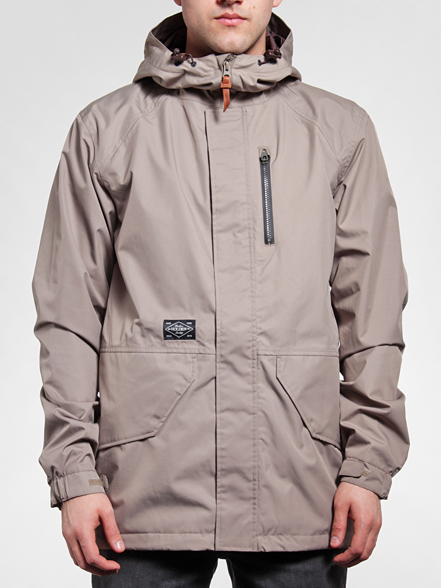 Mens Holden snowboard jacket Woodland (dkhaki)