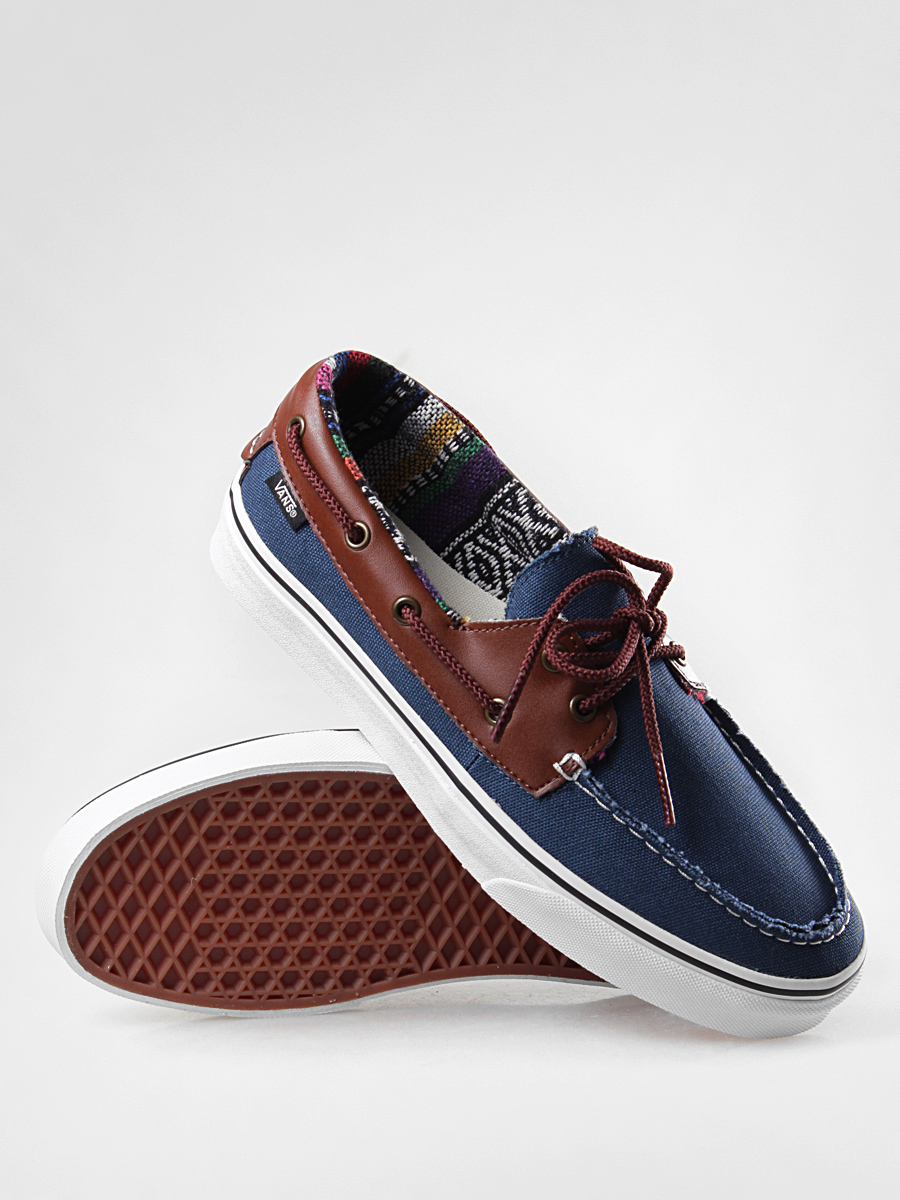 Vans shoes Zapato Del Barco VQHK7H5 brown, navy blue (c&l/dark
