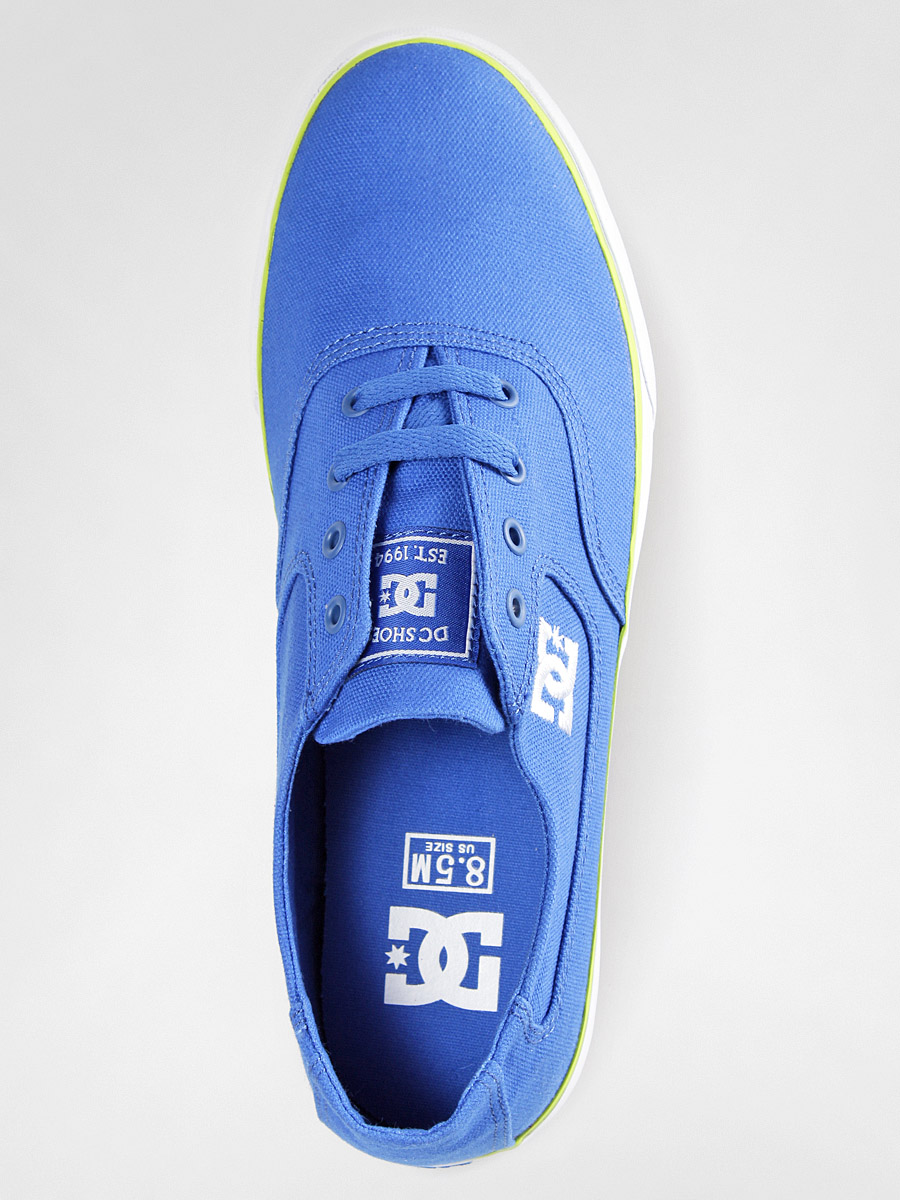 blue dc shoes