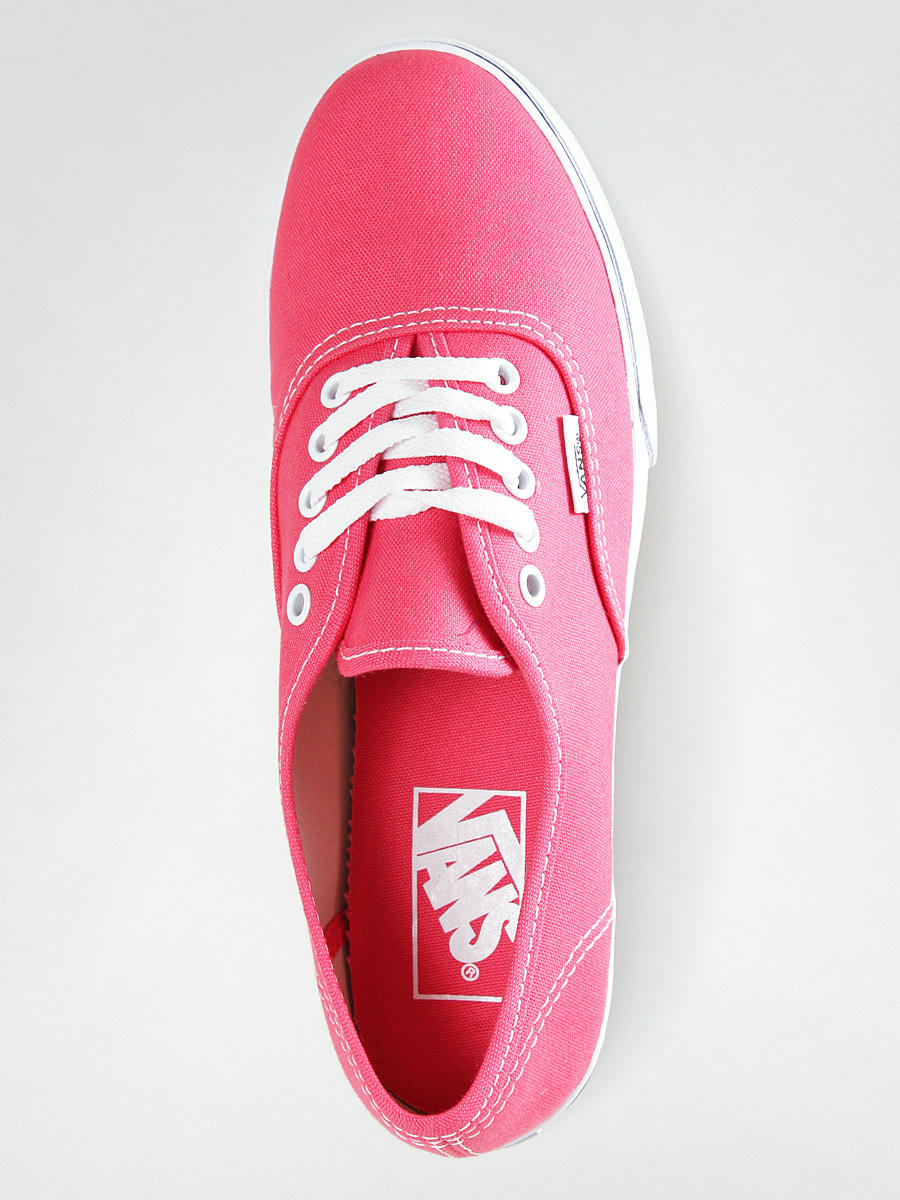 Vans authentic discount white pink