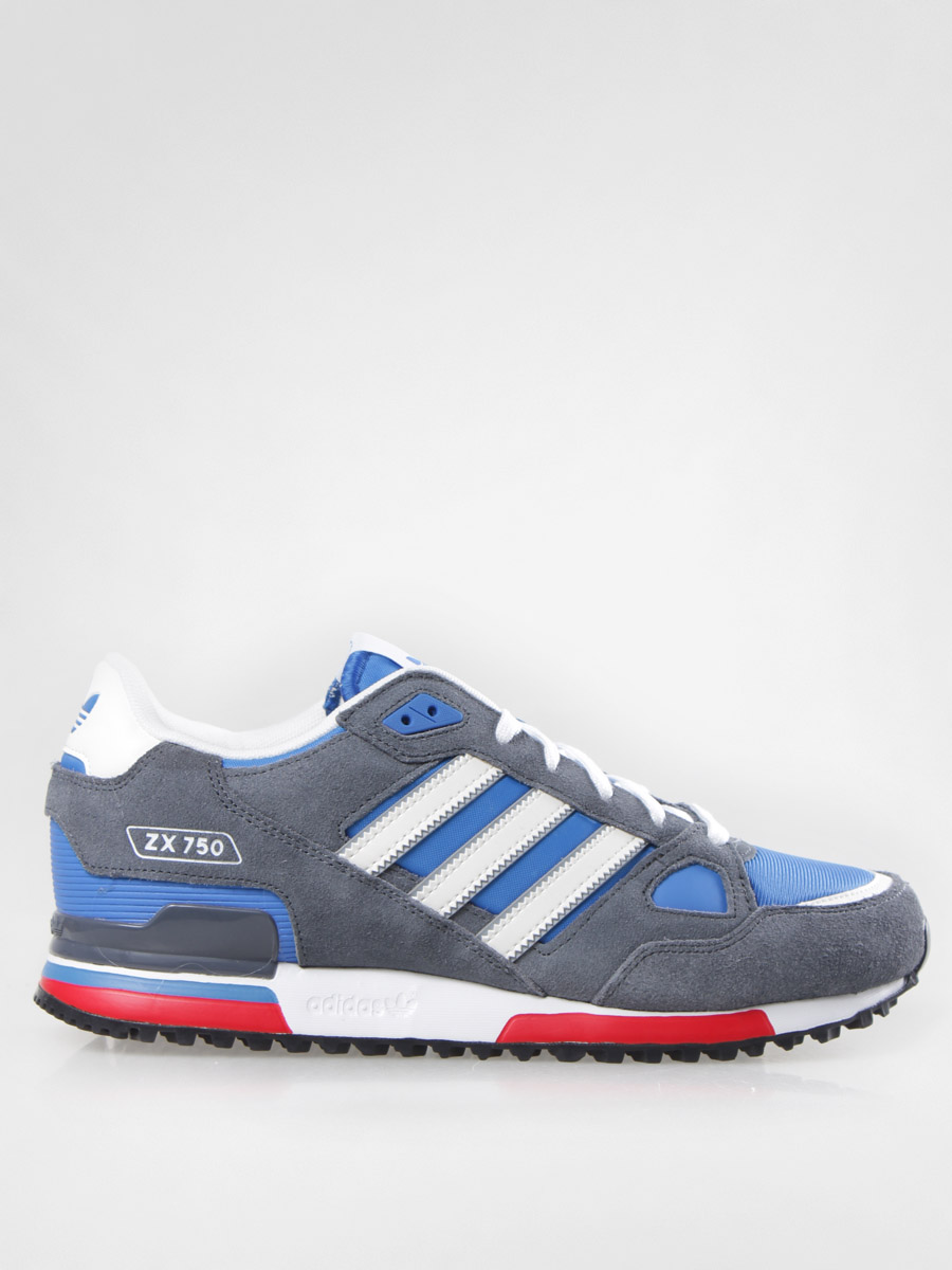 adidas shoes ZX750 black, orange (af blue/legacy/lead)