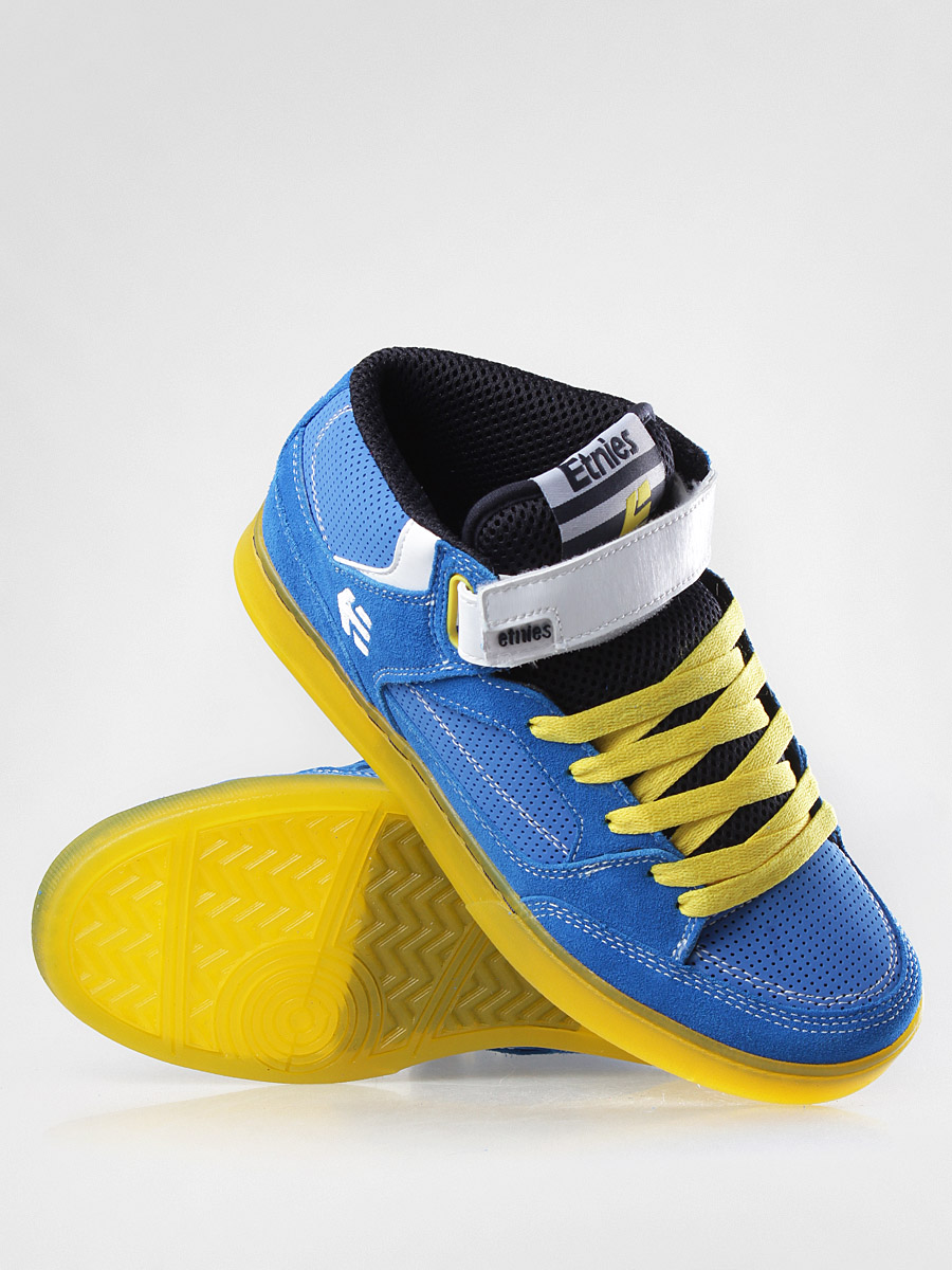 Etnies shoes Number Mid (blu/yel)