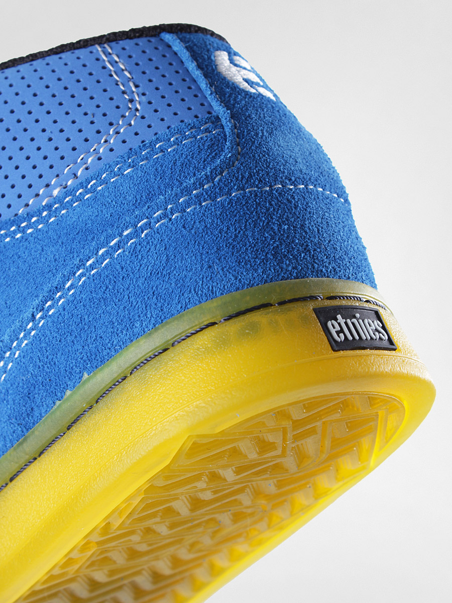 Etnies shoes Number Mid (blu/yel)