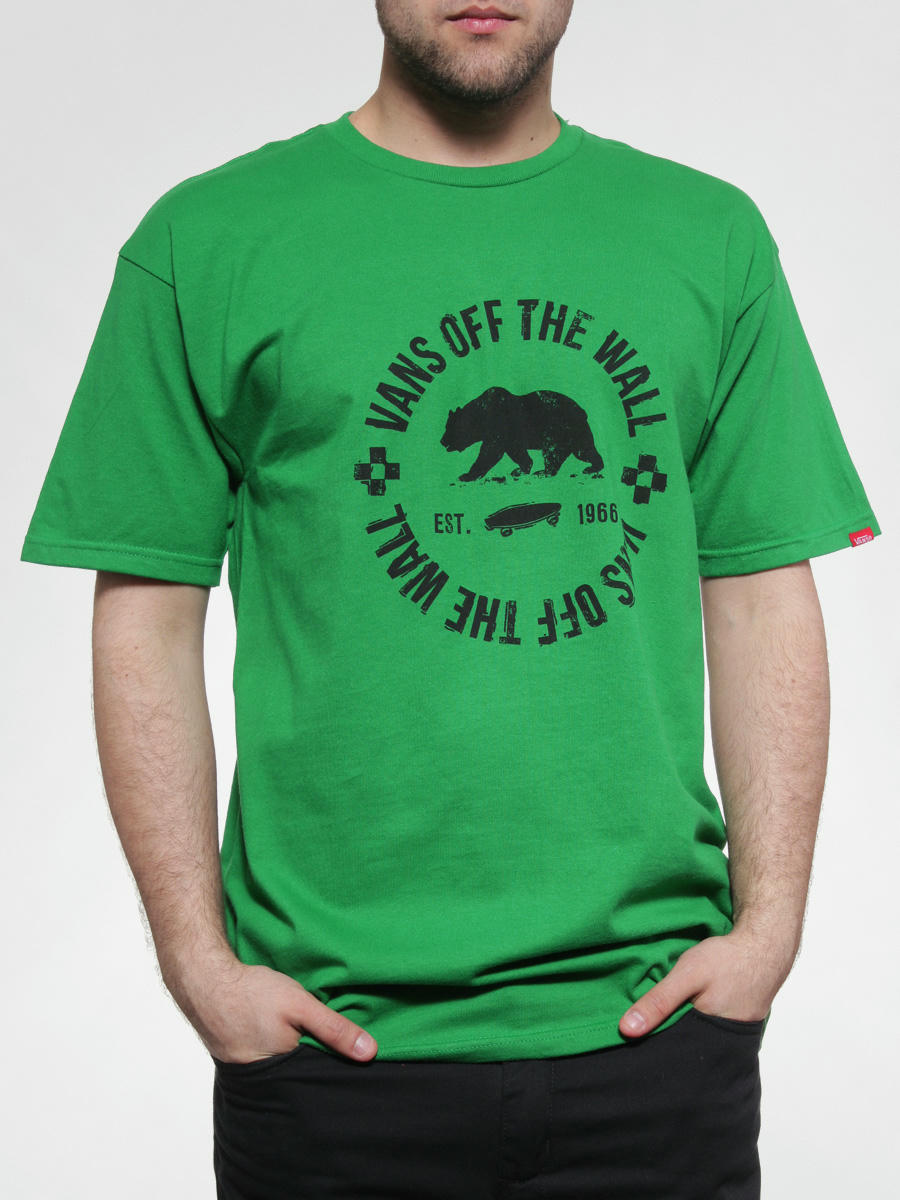 Vans T-shirt Bear Republic (kelly green)