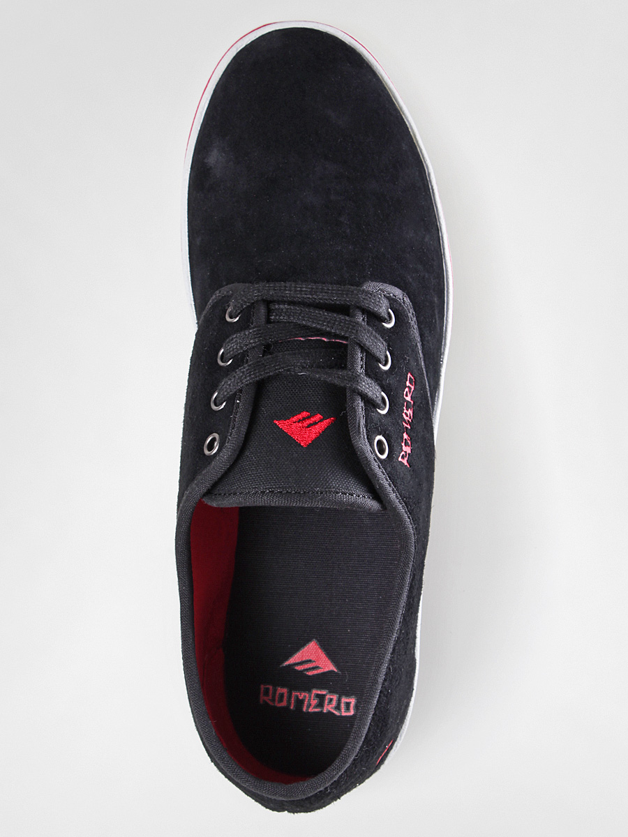 Emerica shoes Leo Laced (blk/red/wht)