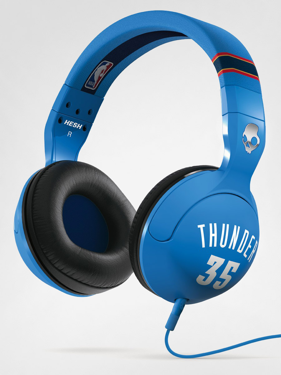 Skullcandy headphones Hesh NBA Thunder Kevin Durant Mic 