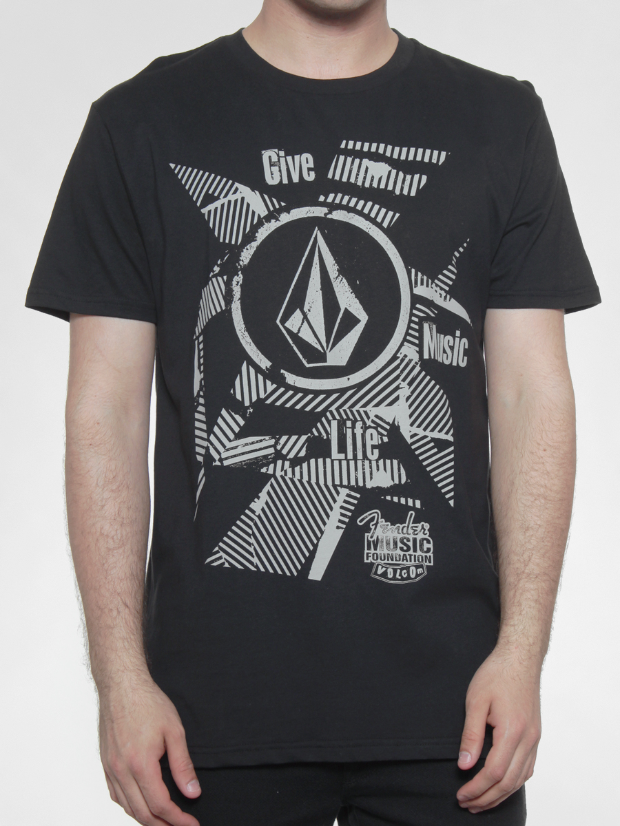 Volcom T-shirt Fender Collab Vent (blk)