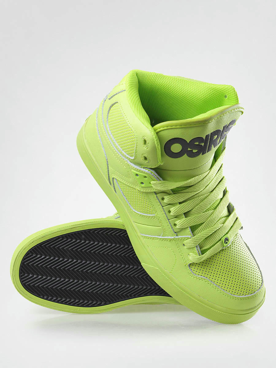 osiris lime green shoes