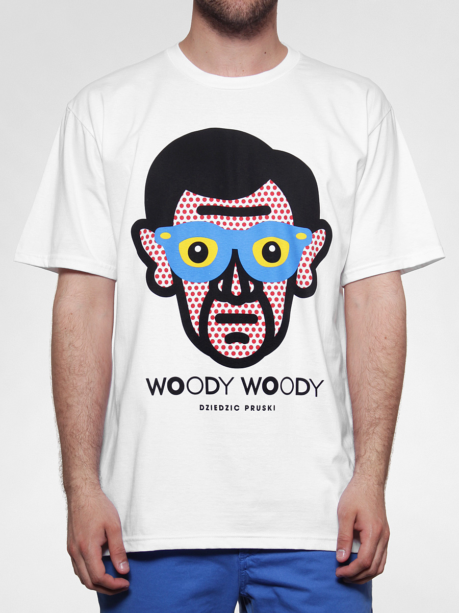 Dziedzic Pruski T-shirt Woody Woody (wht)