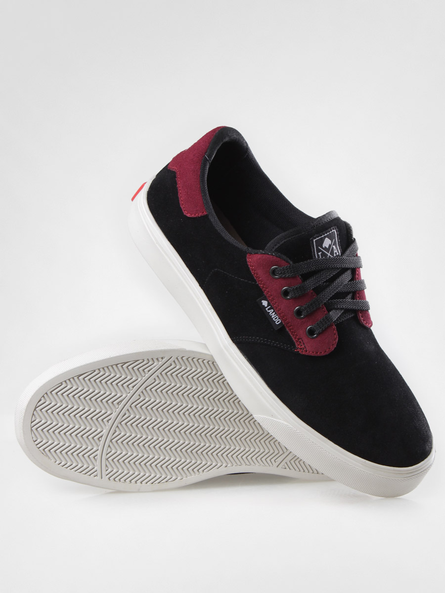 Lando shoes Spoke LDK-003BBURG (blk/brg)