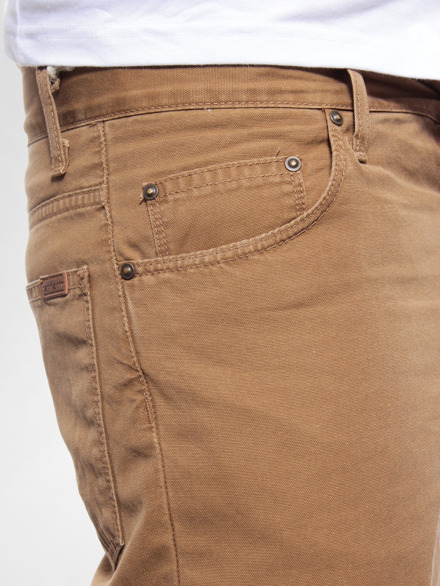 Carhartt pants Ziggy (brown mill washed)