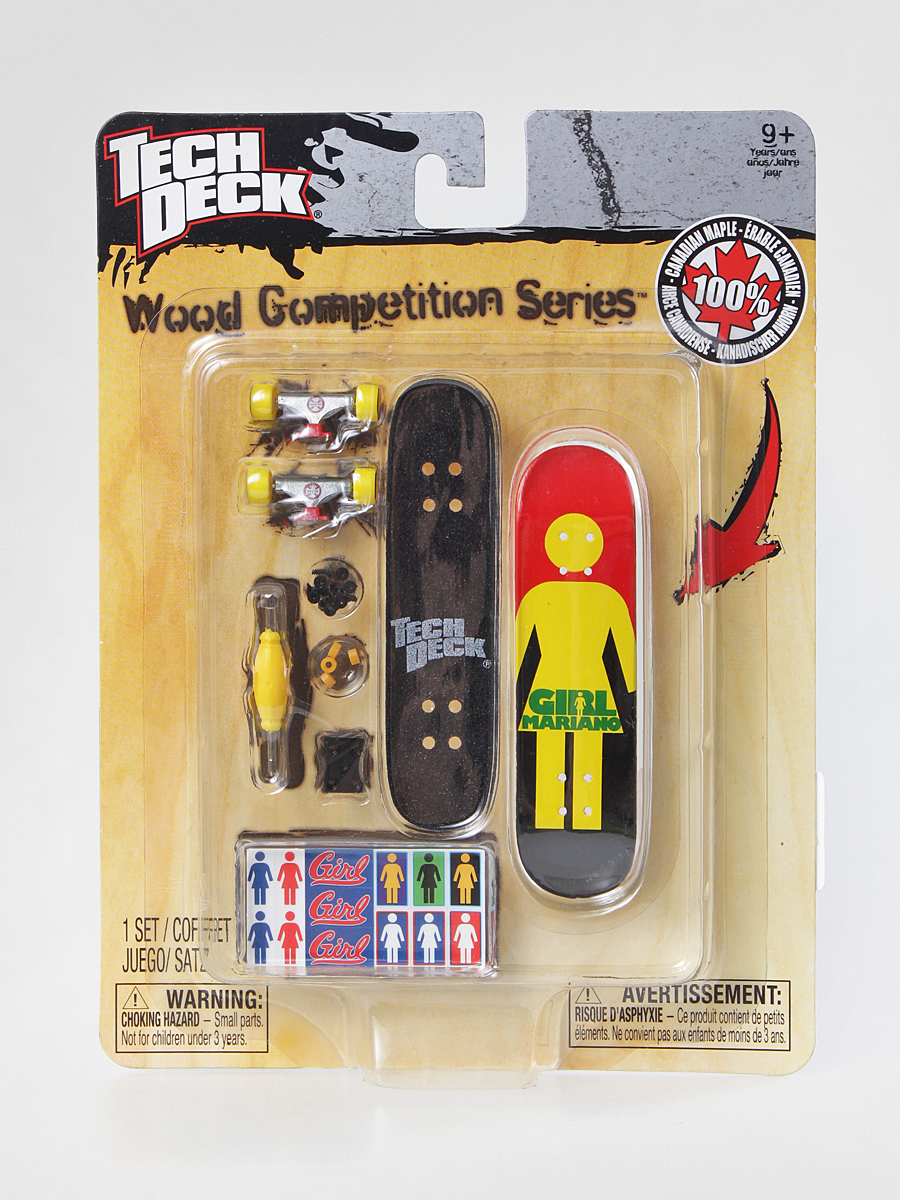 Tech Deck Fingerboard Girl Skateboard Wood Competition Series 