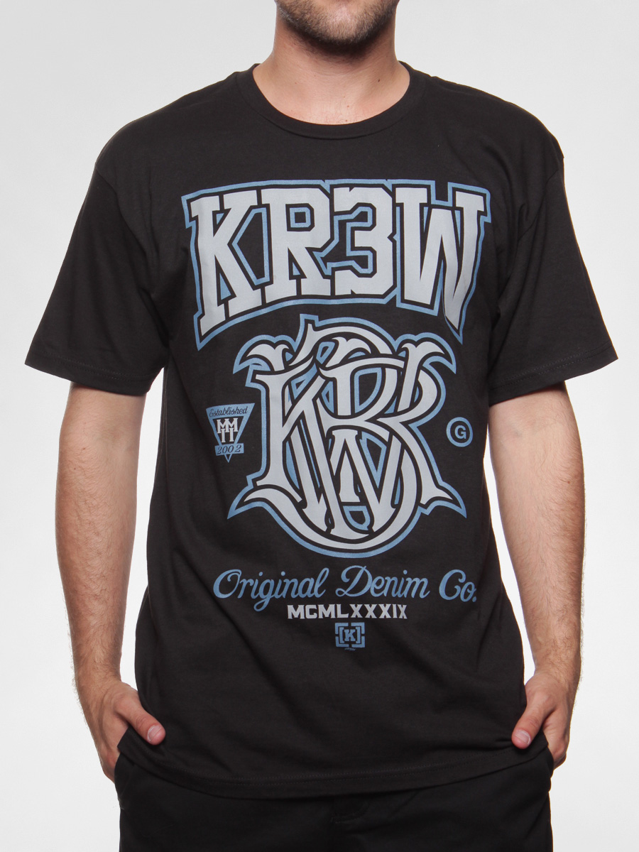 Kr3w T-shirt Champ Reg (blk)
