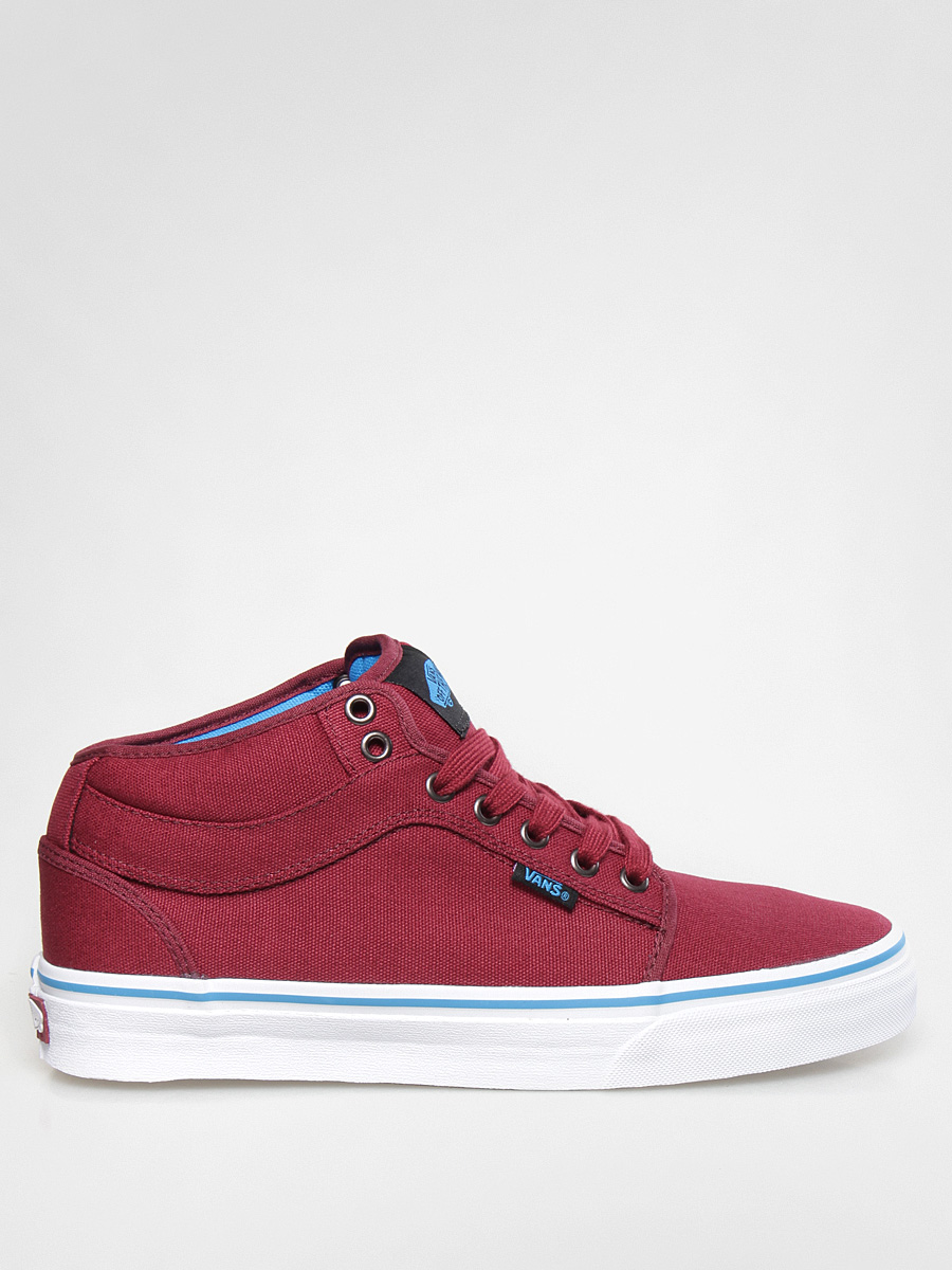 red vans mid top