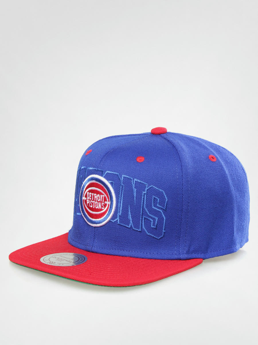 pistons mitchell and ness hat