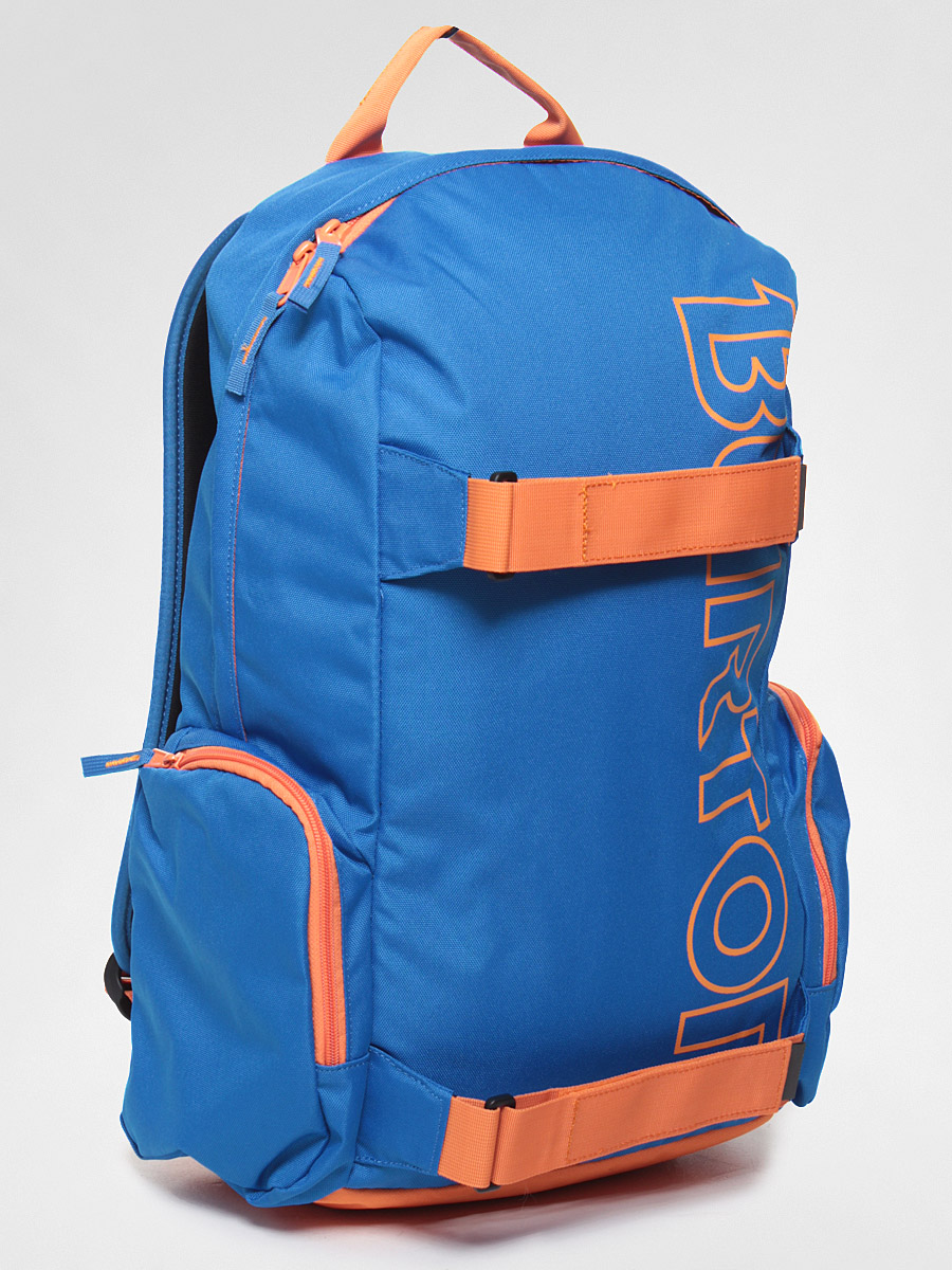 burton orange backpack