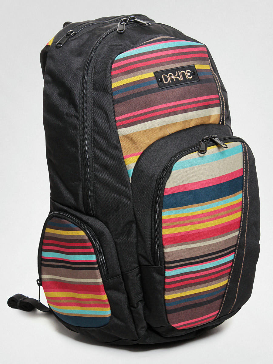 dakine striped backpack