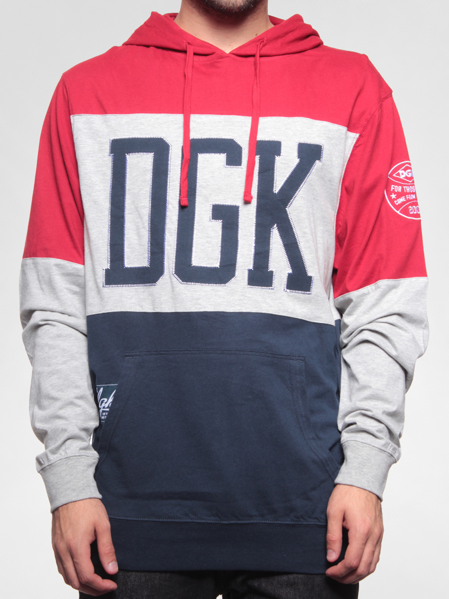 DGK sweatshirt Mvp Jersey HD (red)