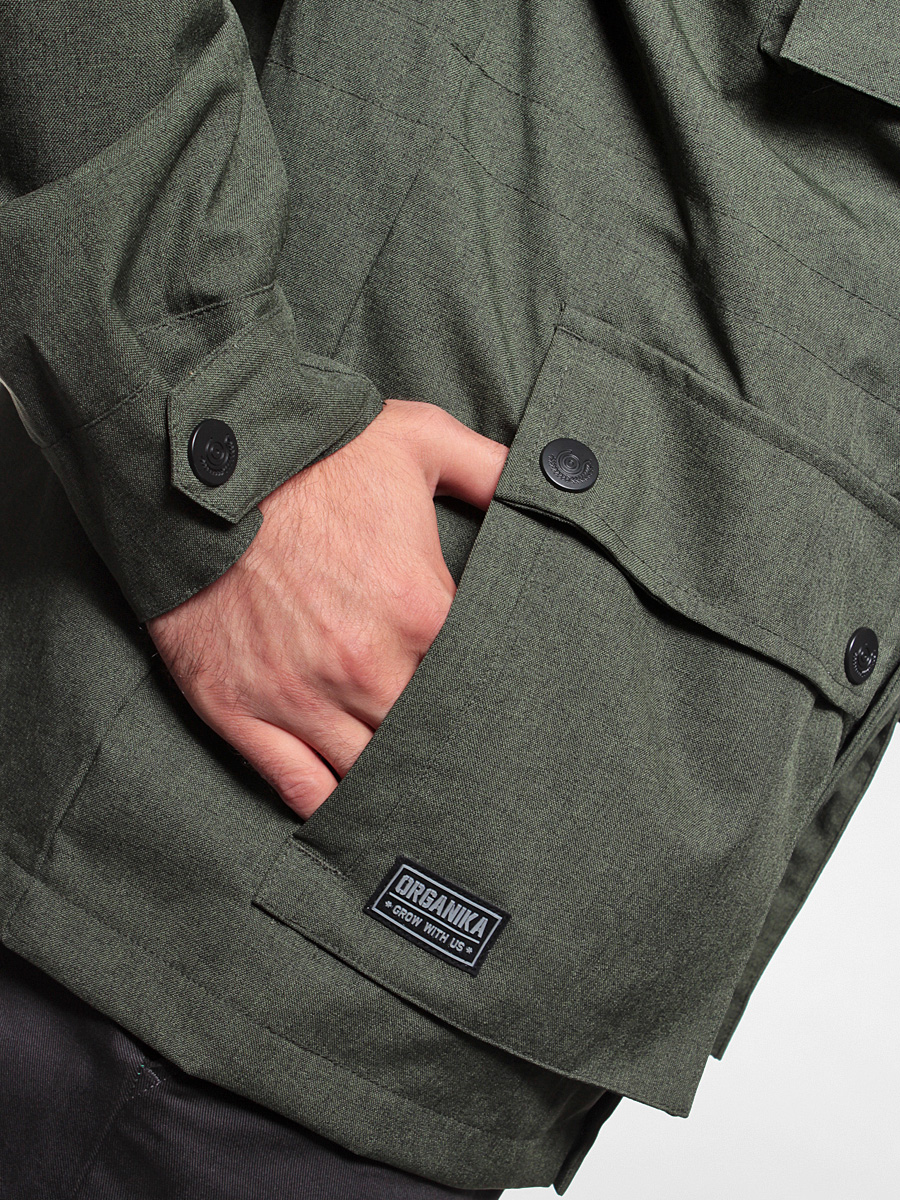 Organika jacket Woods (army)